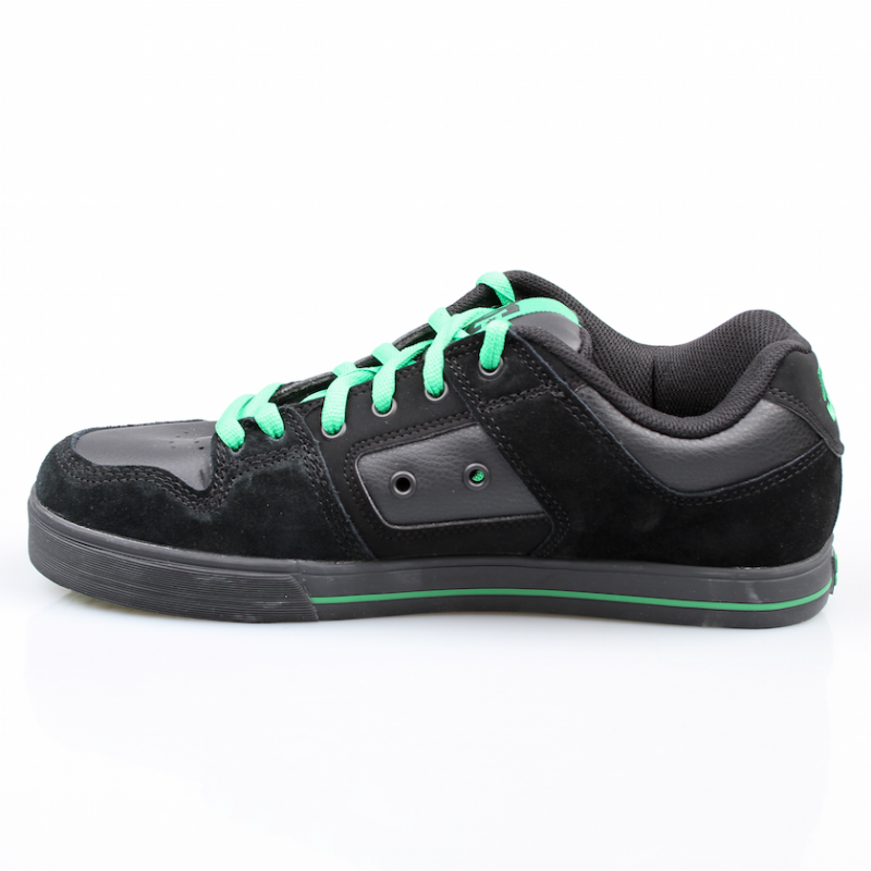 DC Schuhe Pure Slim Carbon/Emerald (CBE) – Schuhe, Ansicht 4