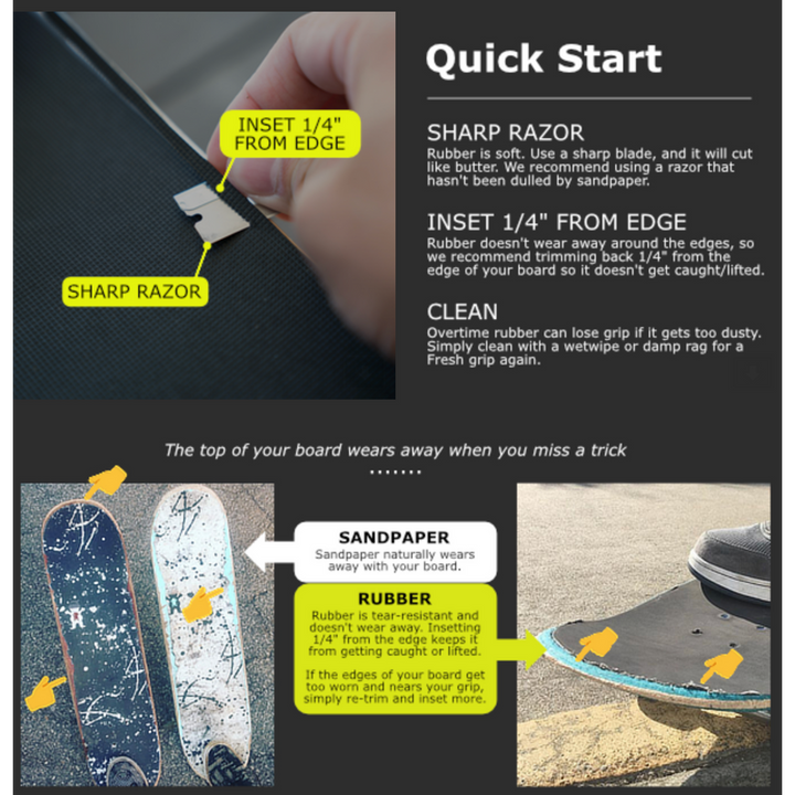 DKL Skateboard Rubber Griptape Gen 8 – Skateboard Griptape, Ansicht 3