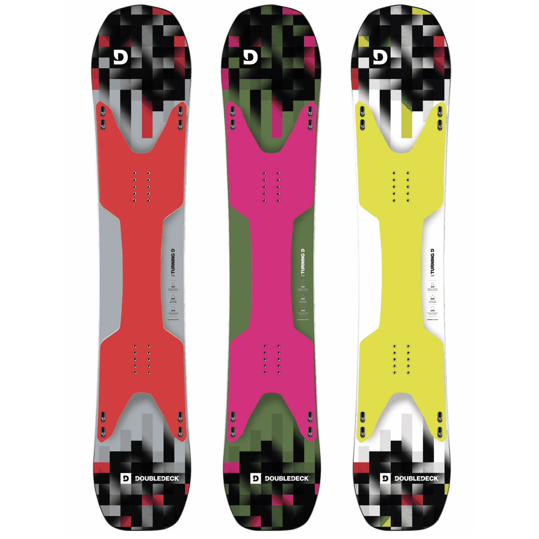 Doubledeck Snowboard Turning D – Snowboards, Ansicht 1
