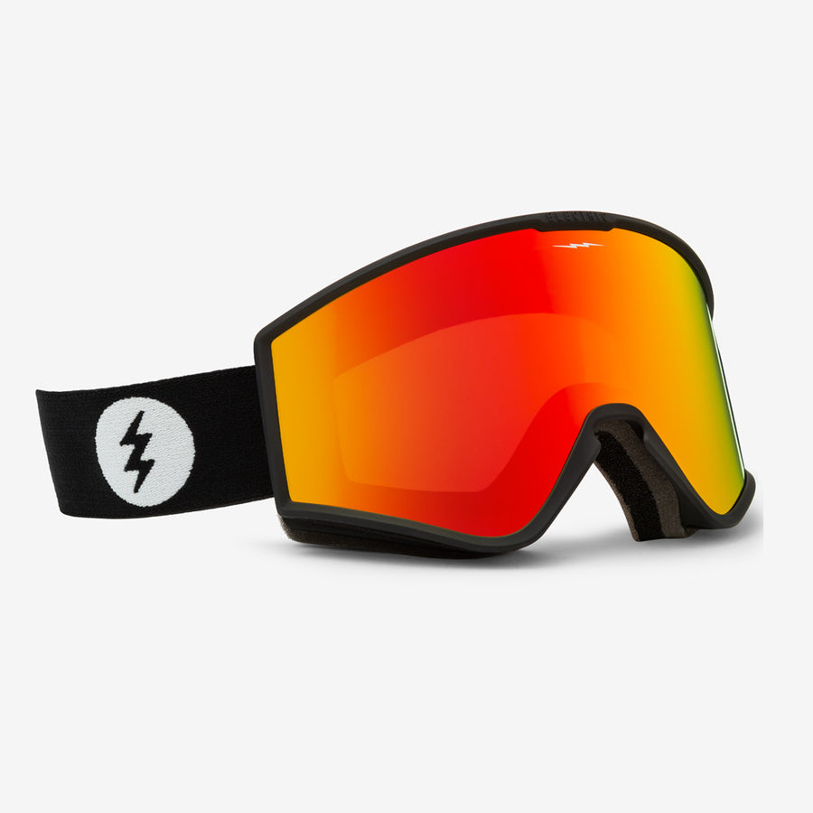 Electric Goggle EK1.S Matte Black/ Red Chrome + Bonus Lens Rose – Snowboard Goggles, Ansicht 1