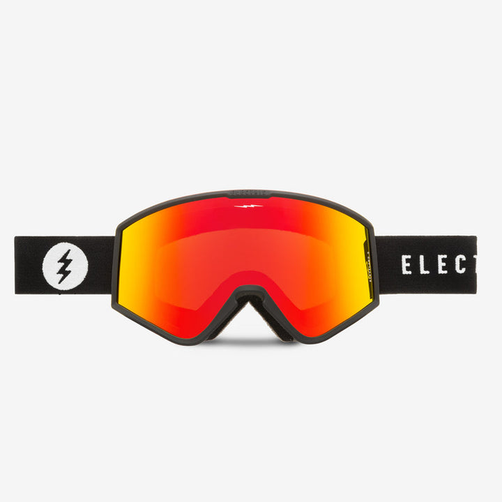 Electric Goggle EK1.S Matte Black/ Red Chrome + Bonus Lens Rose – Snowboard Goggles, Ansicht 2