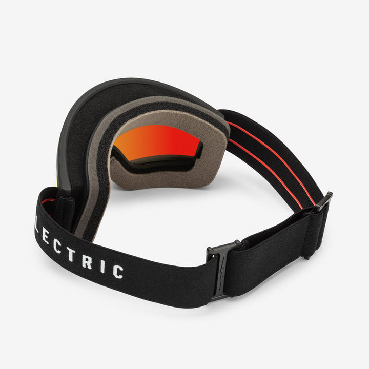 Electric Goggle Hex Matte Black / Red Chrome – Snowboard Goggles, Ansicht 5