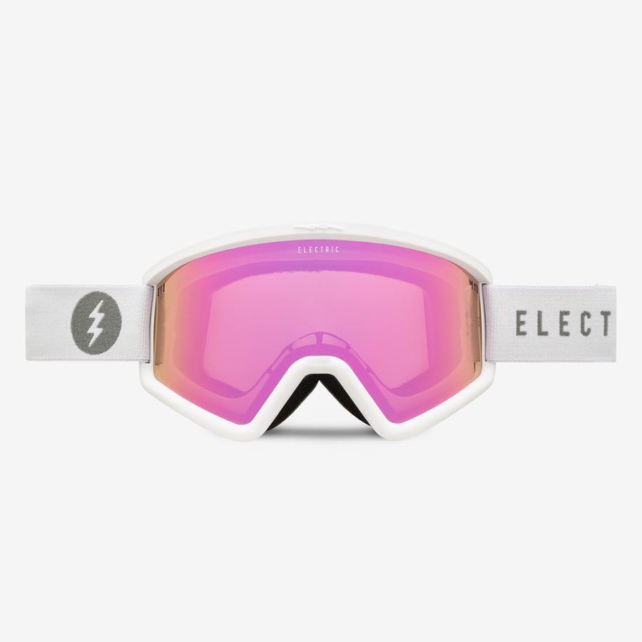 Electric Goggle Hex Matte White / Pink Chrome – Snowboard Goggles, Ansicht 2