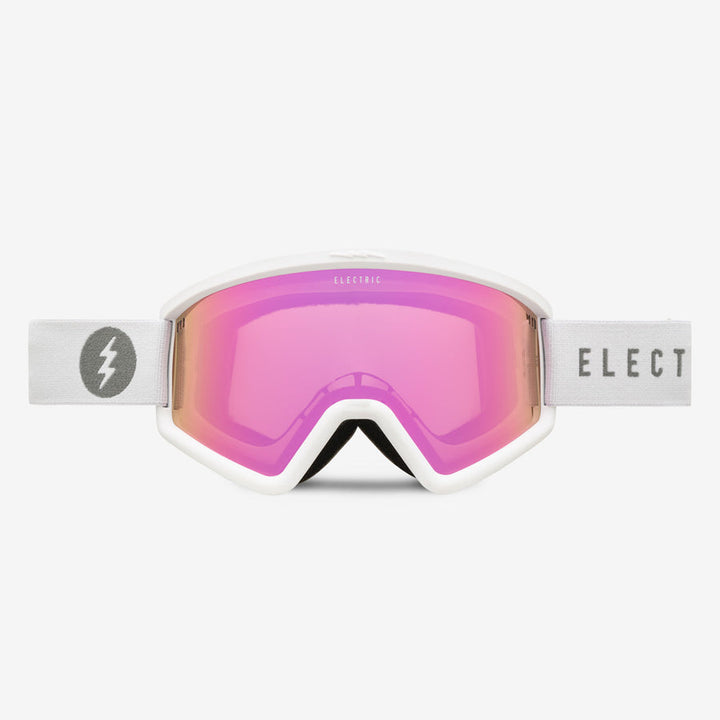 Electric Goggle Hex Matte White / Pink Chrome – Snowboard Goggles, Ansicht 2