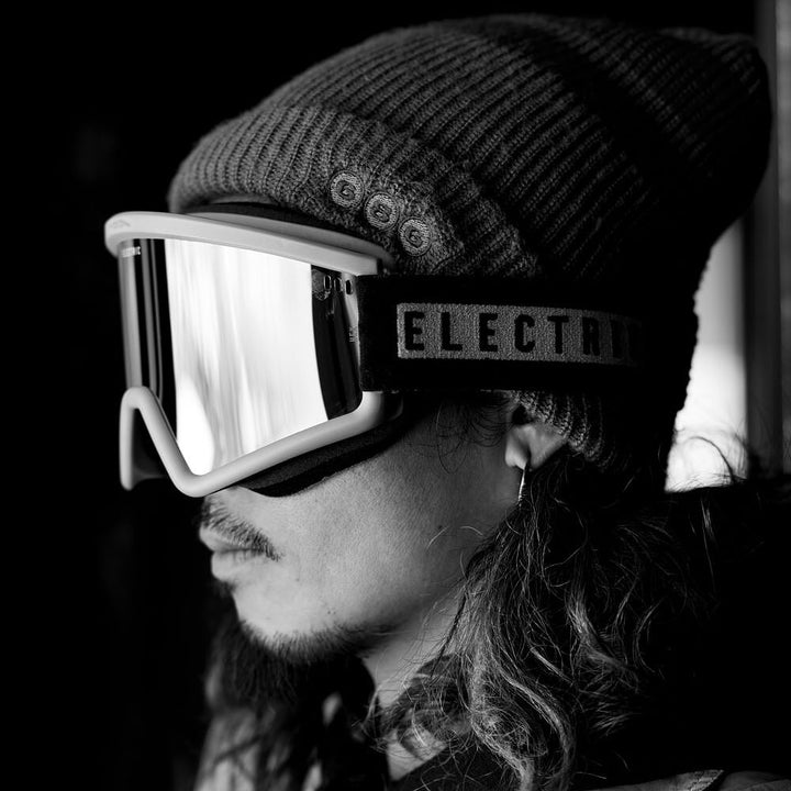 Electric Goggle Hex Matte White / Pink Chrome – Snowboard Goggles, Ansicht 6