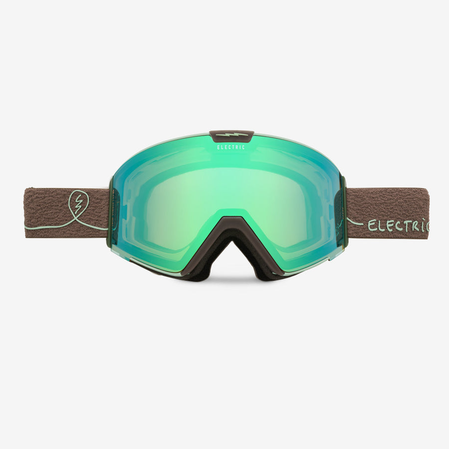 Electric Goggle Kabru Arthur Longo / Atomic Mint + Bonus Lens Onyx – Snowboard Goggles, Ansicht 3