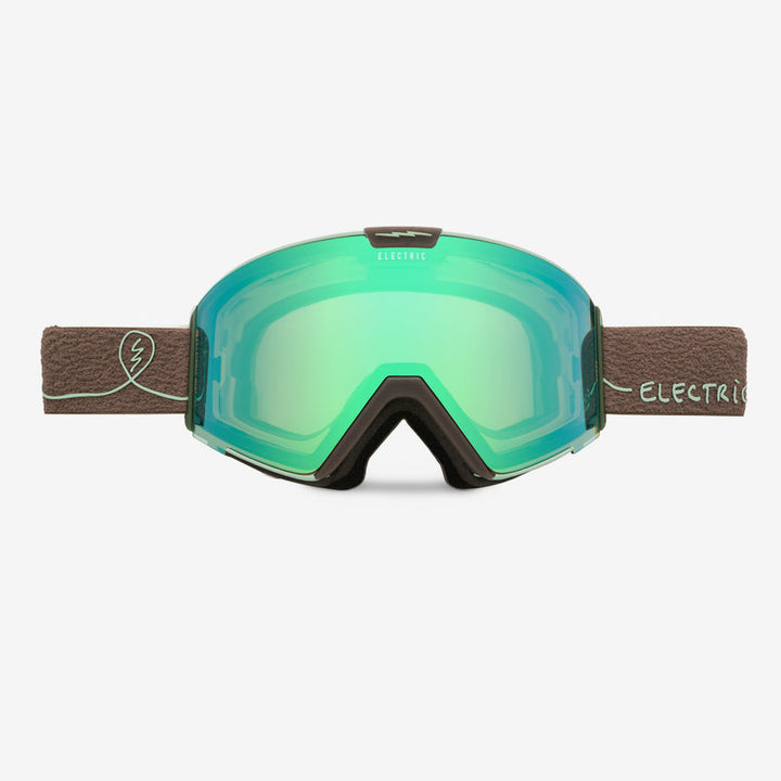 Electric Goggle Kabru Arthur Longo / Atomic Mint + Bonus Lens Onyx – Snowboard Goggles, Ansicht 3