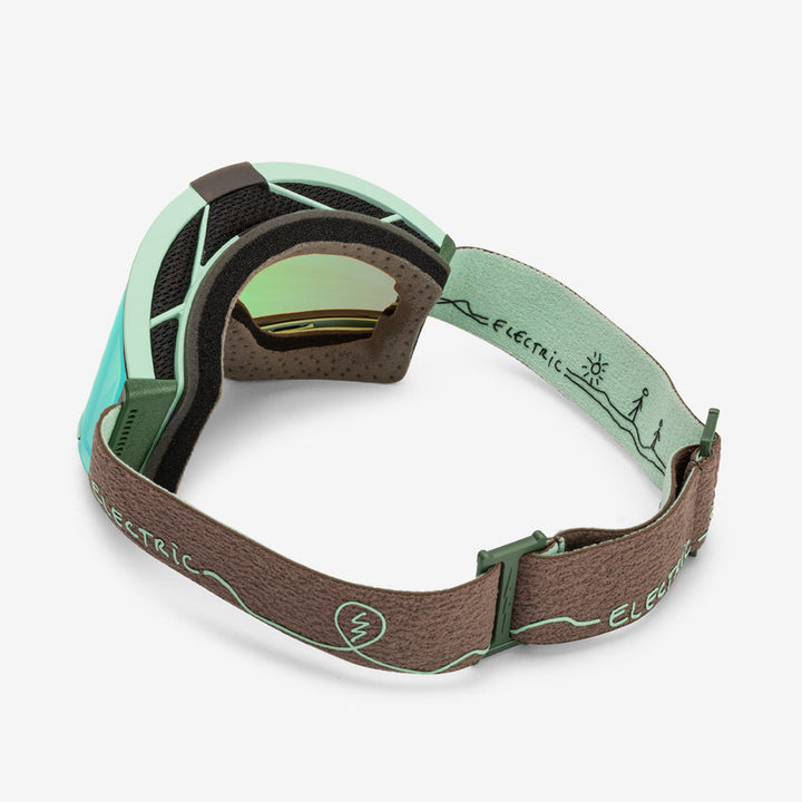 Electric Goggle Kabru Arthur Longo / Atomic Mint + Bonus Lens Onyx – Snowboard Goggles, Ansicht 5