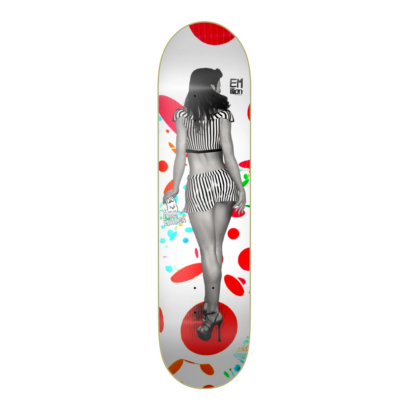 EMillion Skateboard Deck Art Pin Up 8.0'' – Skateboard Decks, Ansicht 1