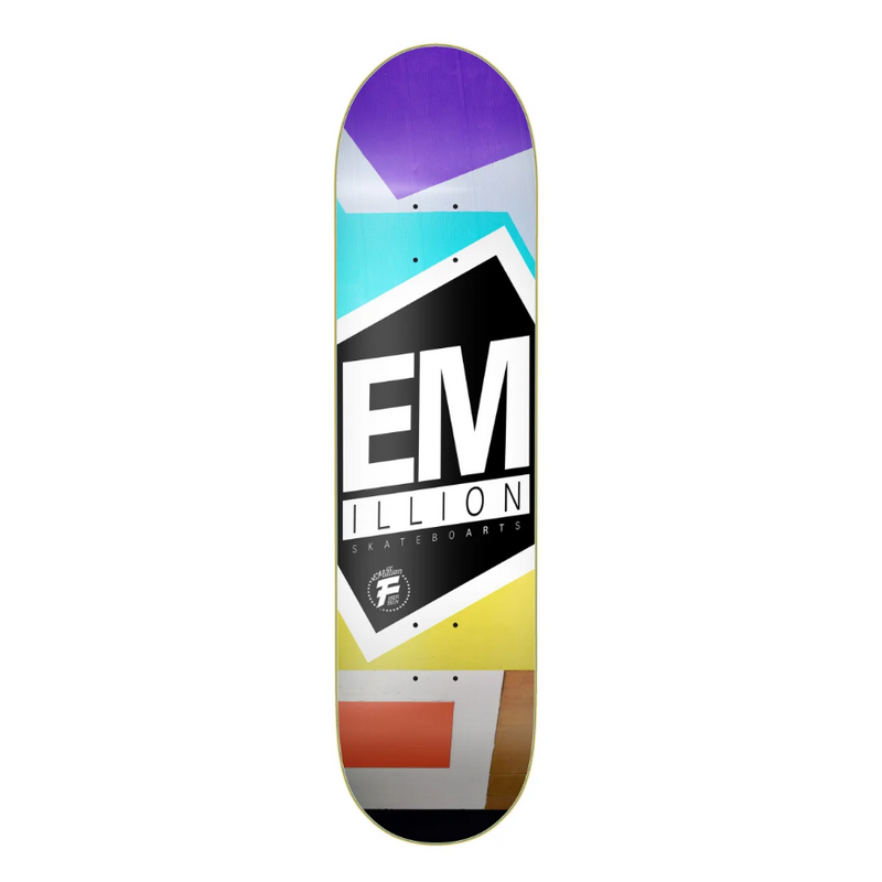 EMillion Skateboard Deck Fibertech Vivid II 8.125'' – Skateboard Decks, Ansicht 1