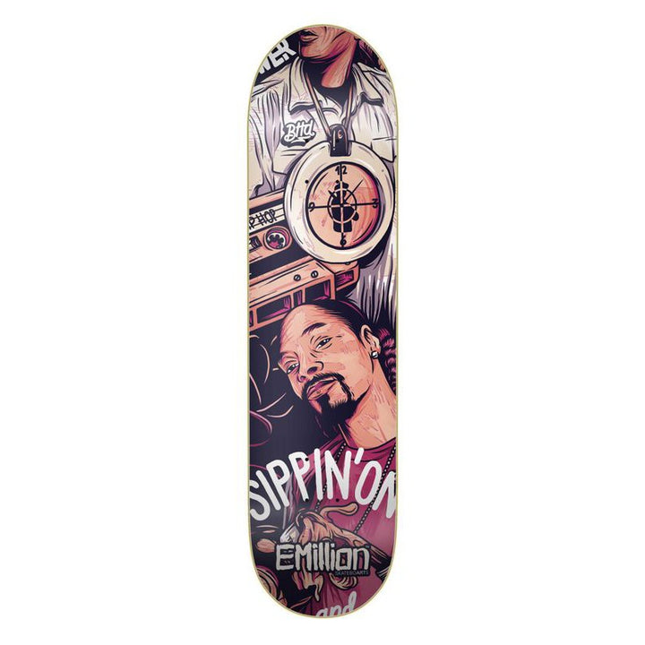 EMillion Skateboard Deck Old Skool Dog 8.125''