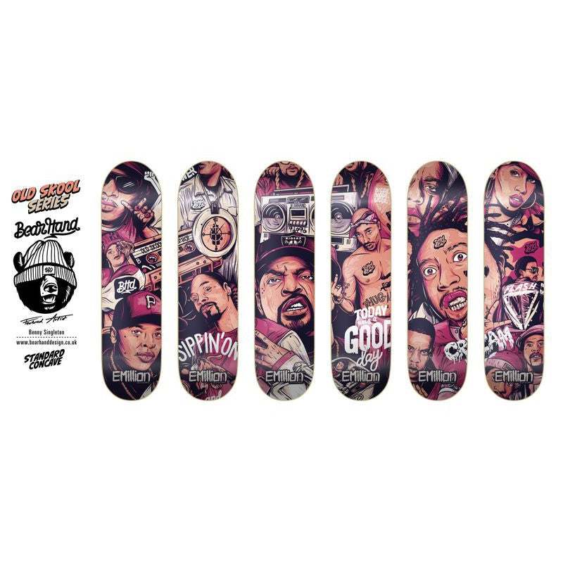 EMillion Skateboard Deck Old Skool Dr. 8.0''