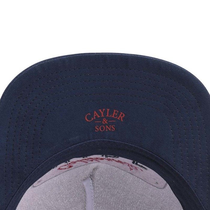 Cayler &amp; Sons Plated Cap white/navy