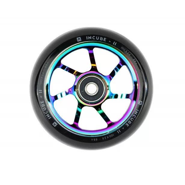 Ethic DTC Wheel Incube V2 100mm Rainbow – Scooter Wheels, Ansicht 1