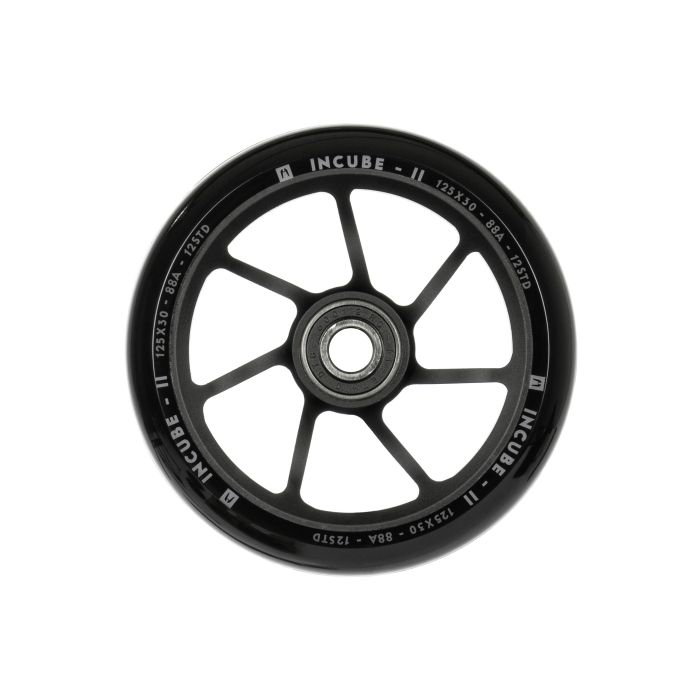 Ethic DTC Wheel Incube V2 12 Std 125mm Black – Scooter Wheels, Ansicht 1