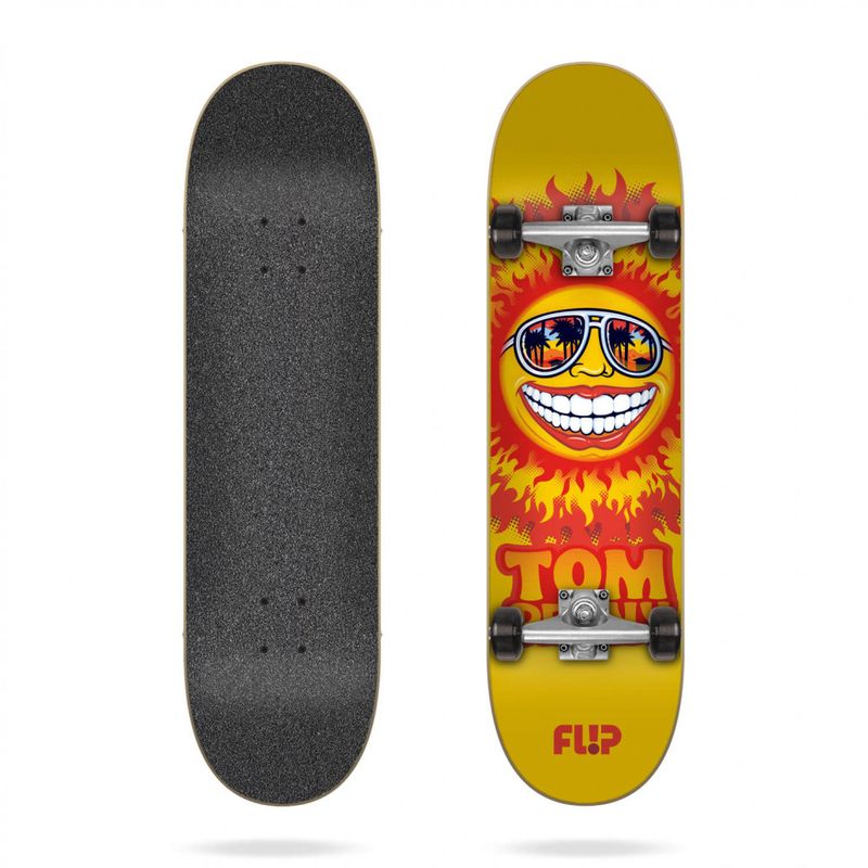 Flip Complete Skateboard Penny Sun 7.87'' – Komplett Skateboards, Ansicht 1