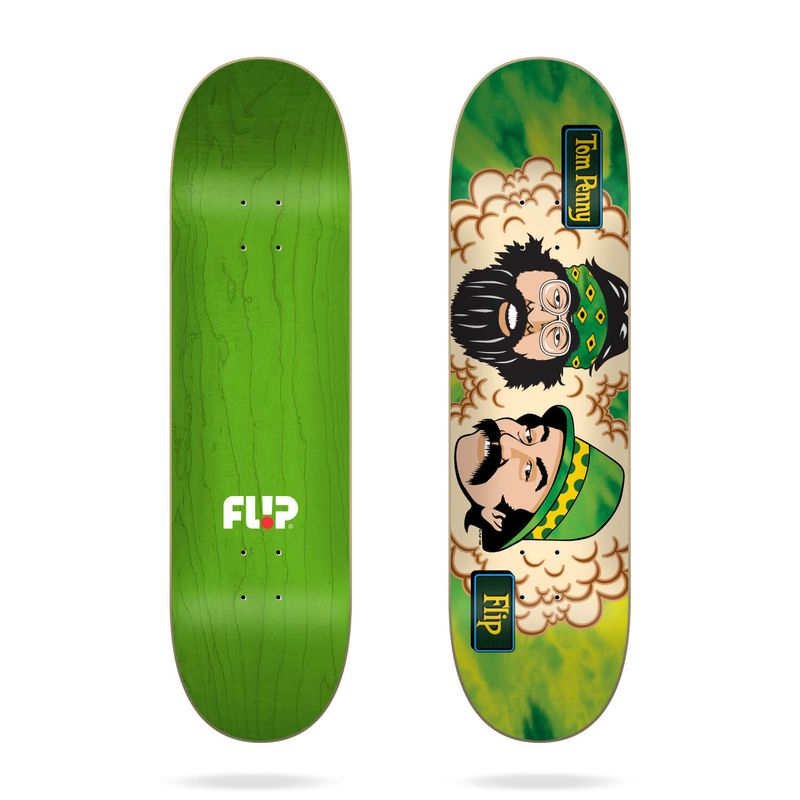 Flip Skateboard Deck Toms Friends Green Room 8.25'' – Skateboard Decks, Ansicht 1