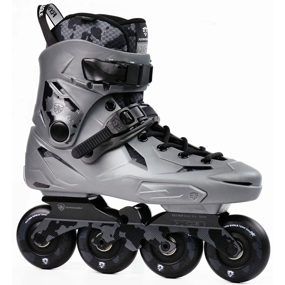 FlyingEagle Freeskates Shrike grau – Inline Skates, Ansicht 2