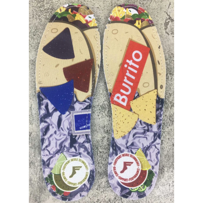 Footprint Insoles Flat 5mm Joey Brezinski Burrito – Einlegesohlen, Ansicht 1