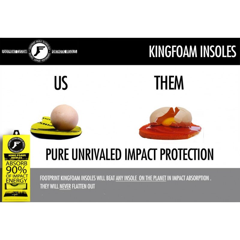 Footprint Insoles - Kingfoam - 5mm – Diverses für Boards, Ansicht 2