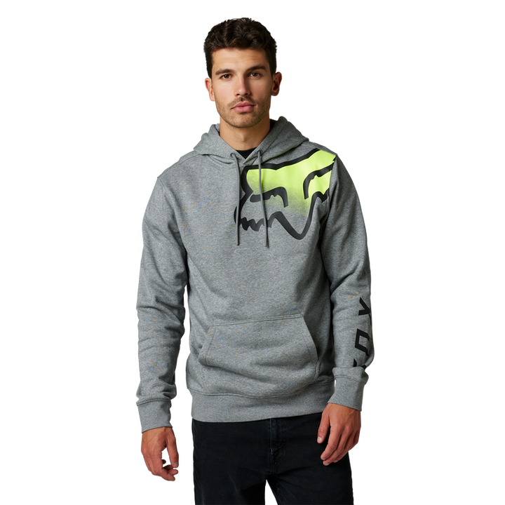 Fox Hoodie Toxsyk heather grey – Hoodies, Ansicht 1