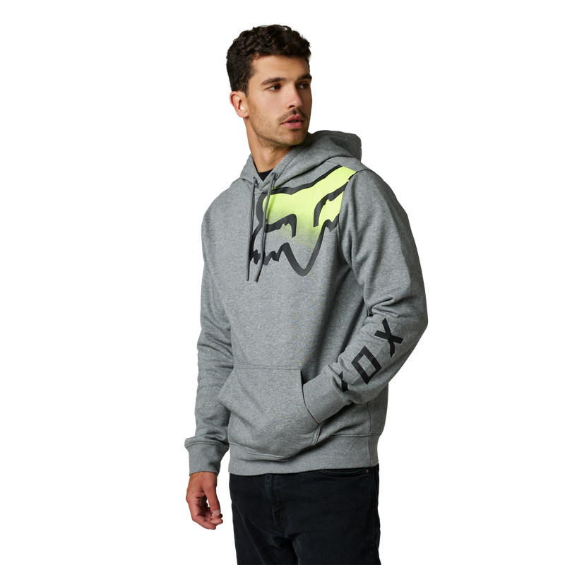 Fox Hoodie Toxsyk heather grey – Hoodies, Ansicht 2