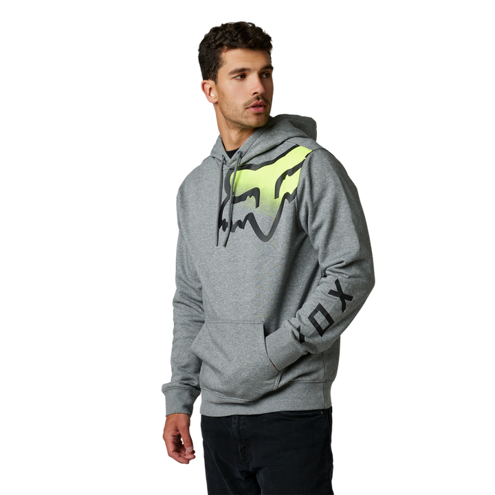 Fox Hoodie Toxsyk heather grey – Hoodies, Ansicht 2