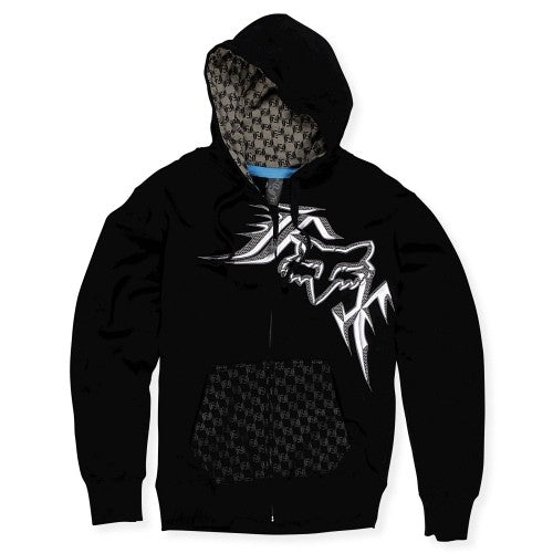 Fox Unitfy Front Fleece Zip black – Hoodies & Sweater, Ansicht 1
