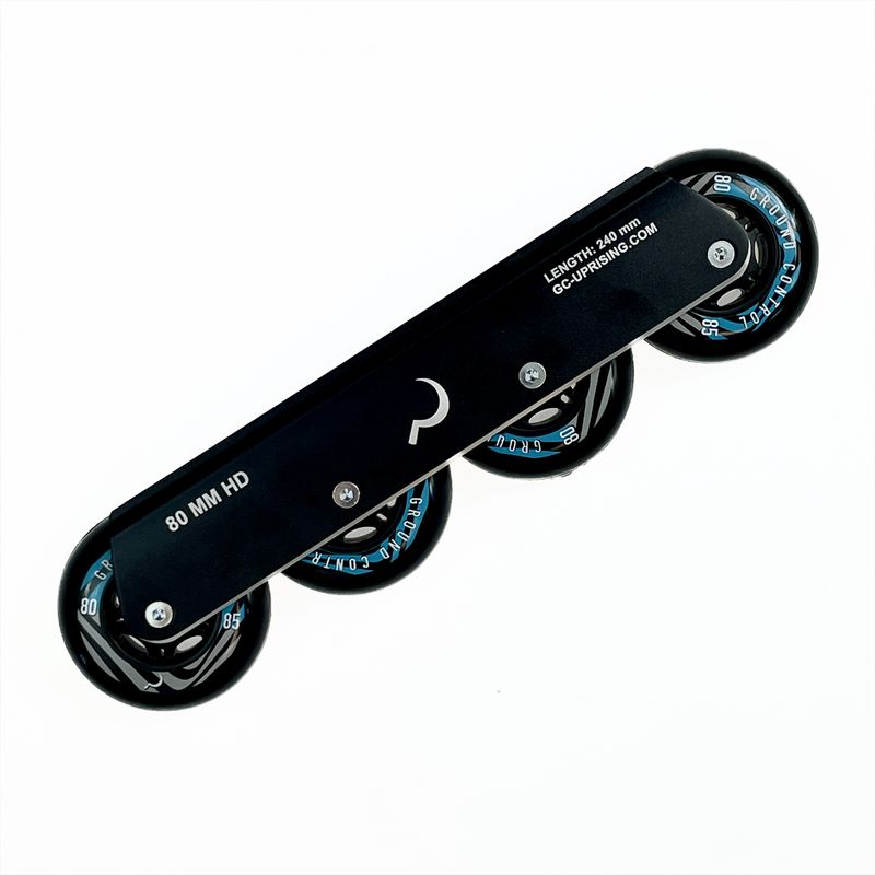 GC FSK HD 4x80mm Psych Complete Frames black – Skate Schienen, Ansicht 1