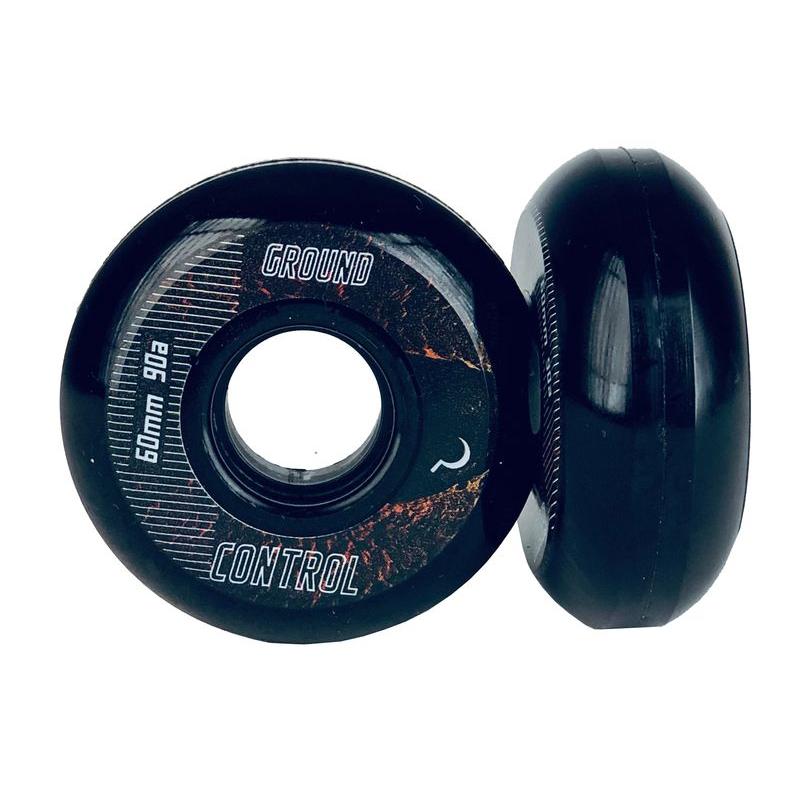 GC Wheels 60mm/90A Earth City black – Skate Rollen, Ansicht 1