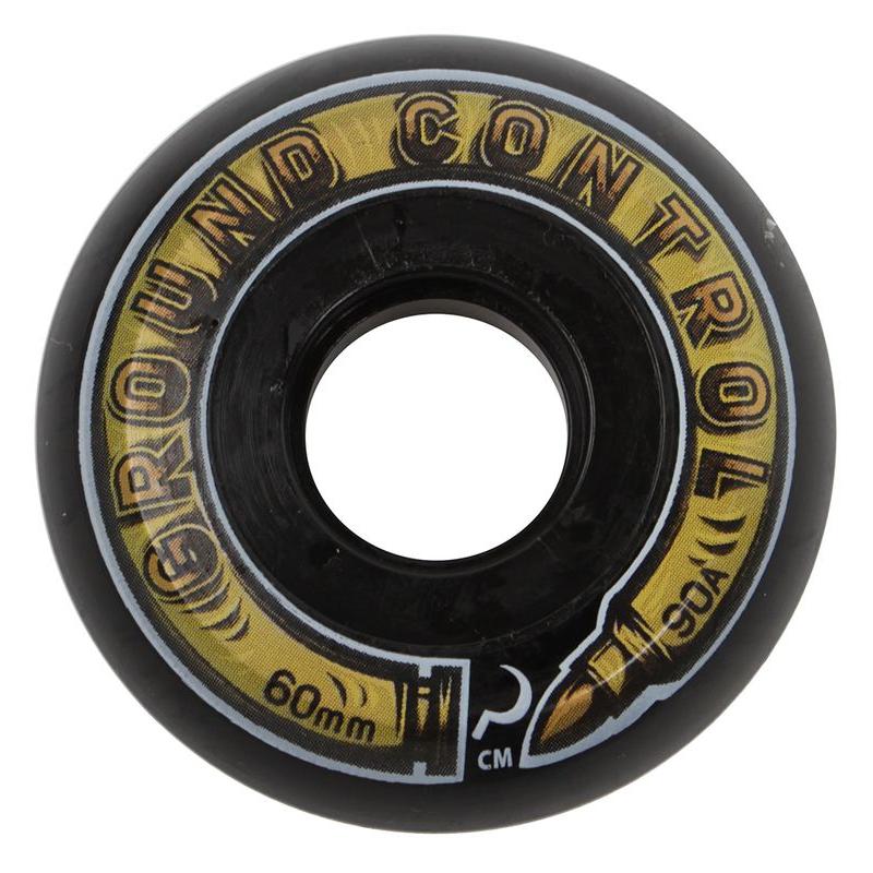 GC Wheels CM Bullet 60mm 90A black – Skate Rollen, Ansicht 1
