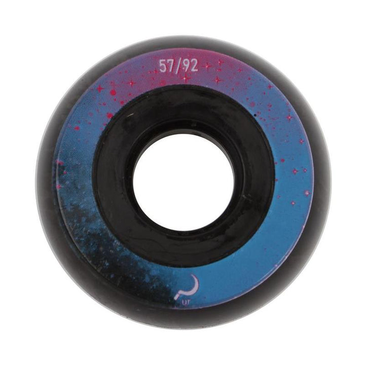 GC Wheels UR Galaxy 57mm 92A black – Skate Rollen, Ansicht 1
