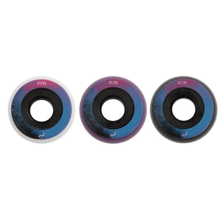 GC Wheels UR Galaxy 57mm 92A black – Skate Rollen, Ansicht 2