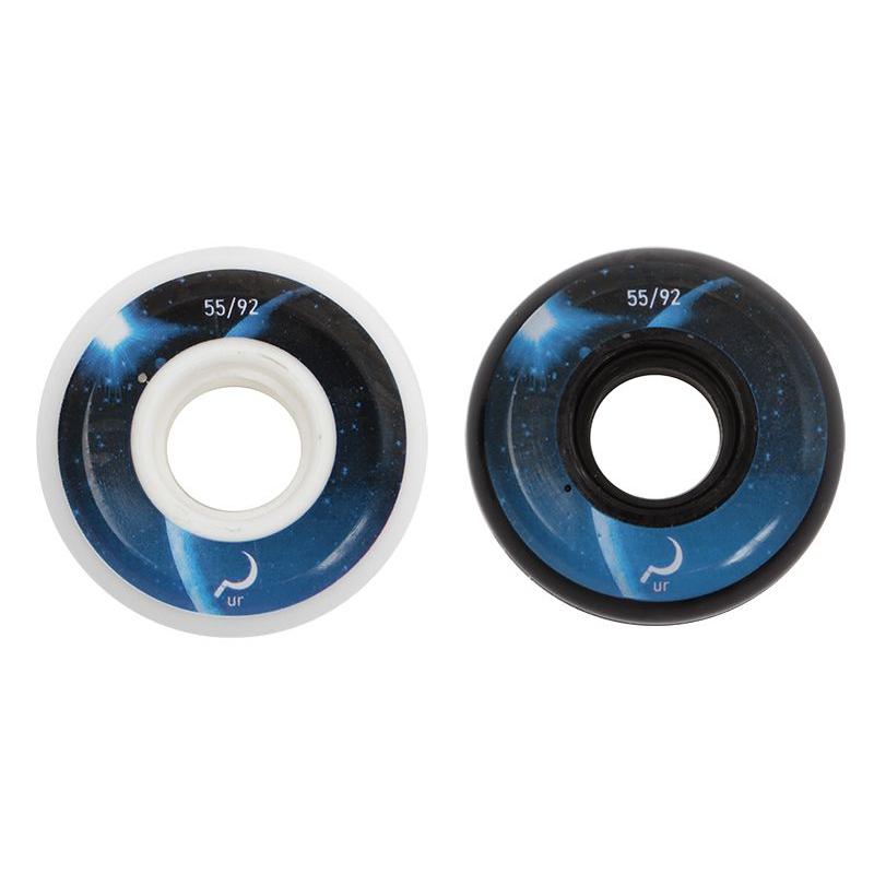 GC Wheels UR Moon 55mm / 92A black – Skate Rollen, Ansicht 2