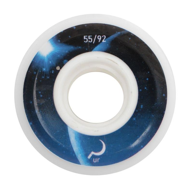 GC Wheels UR Moon 55mm / 92A white – Skate Rollen, Ansicht 1