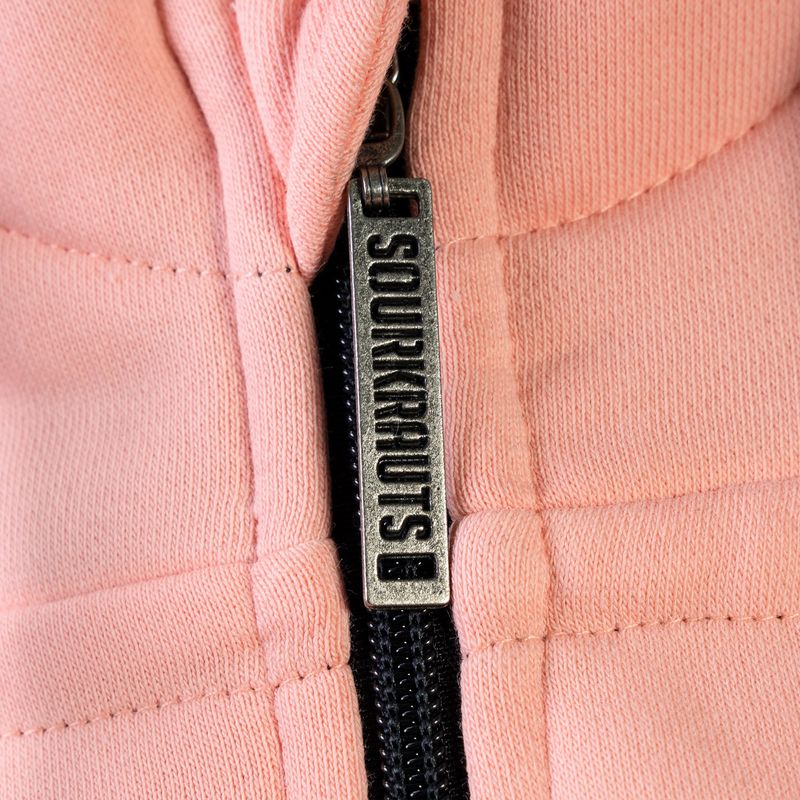 Sourkrauts Girly Zip Hoody True Love Rosa