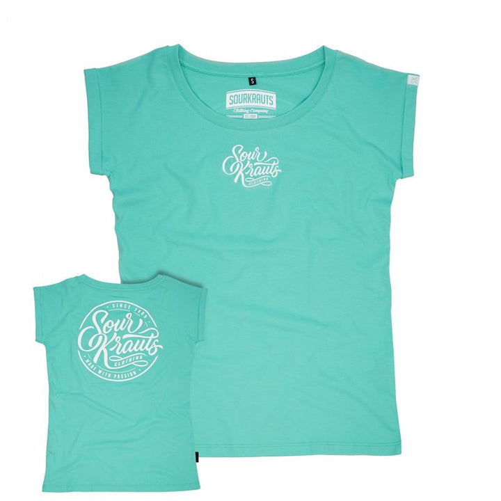 Sourkrauts Girly T-Shirt Luna turquoise