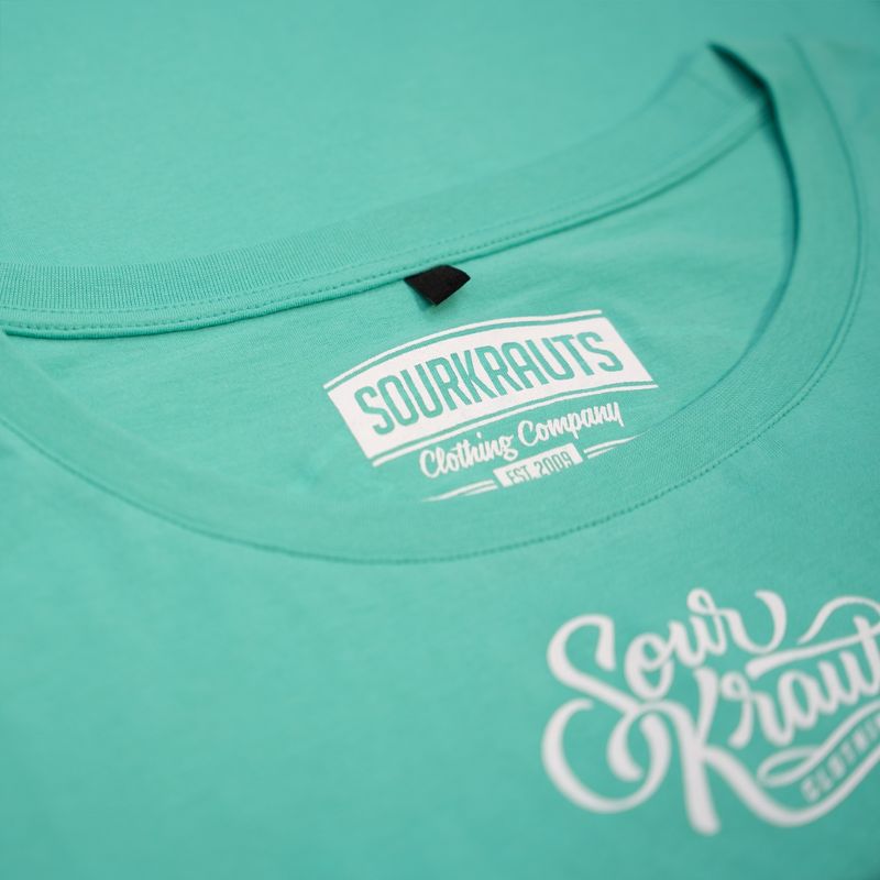 Sourkrauts Girly T-Shirt Luna turquoise