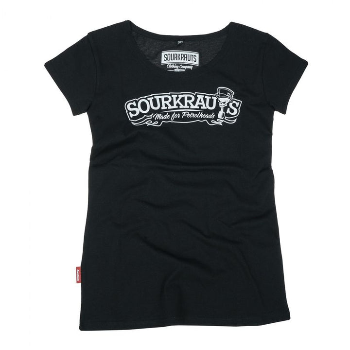 Sourkrauts Girlyshirt SK I - Black