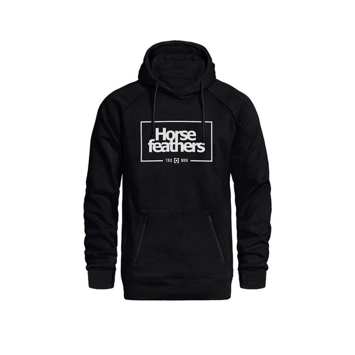 Horsefeathers Hoodie Sherman II black – Snowboard Funktionskleidung, Ansicht 1