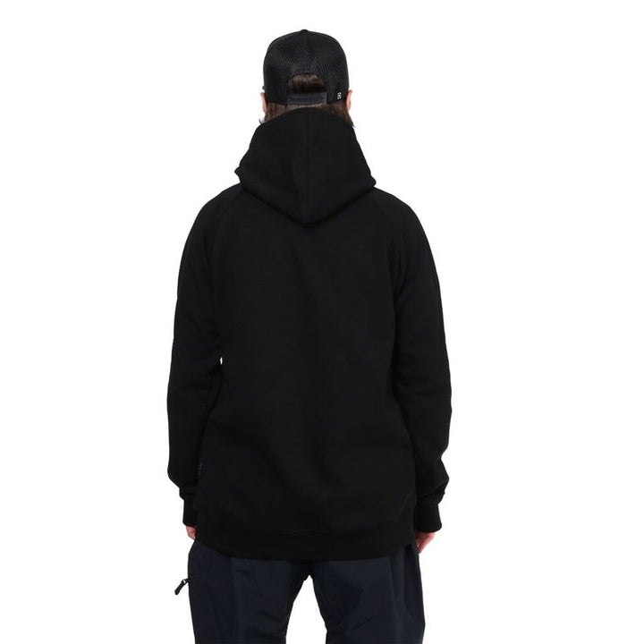 Horsefeathers Hoodie Sherman II black – Snowboard Funktionskleidung, Ansicht 4