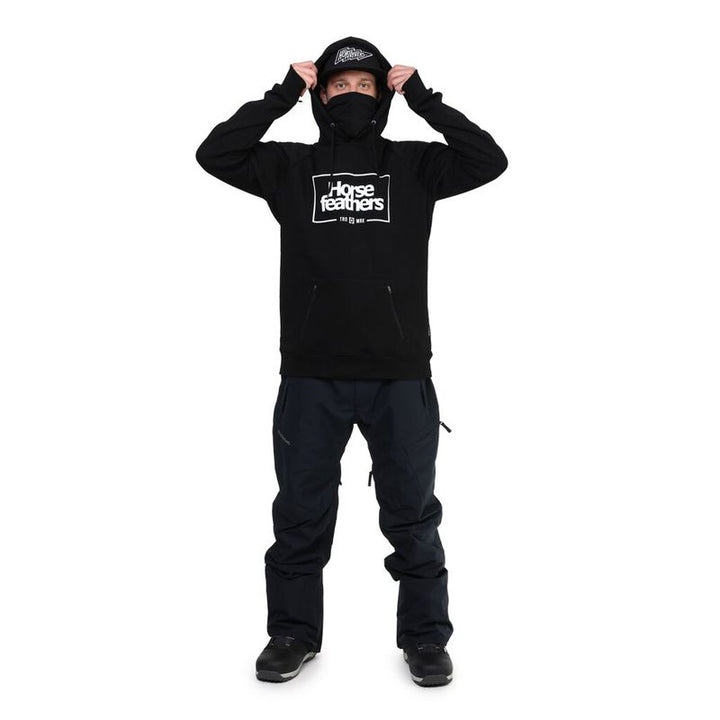 Horsefeathers Hoodie Sherman II black – Snowboard Funktionskleidung, Ansicht 5