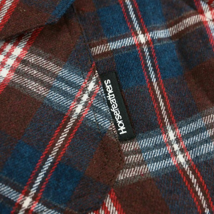 Horsefeathers Insulated Shirt Dough petrol blue – Snowboard Funktionskleidung, Ansicht 9