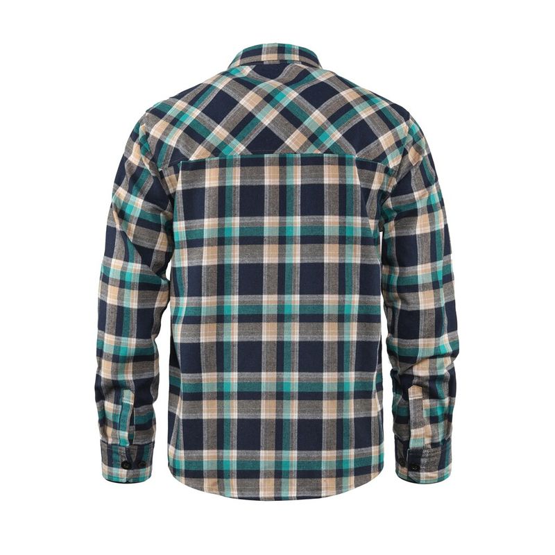 Horsefeathers Shirt Melvin scuba blue – Snowboard Funktionskleidung, Ansicht 2