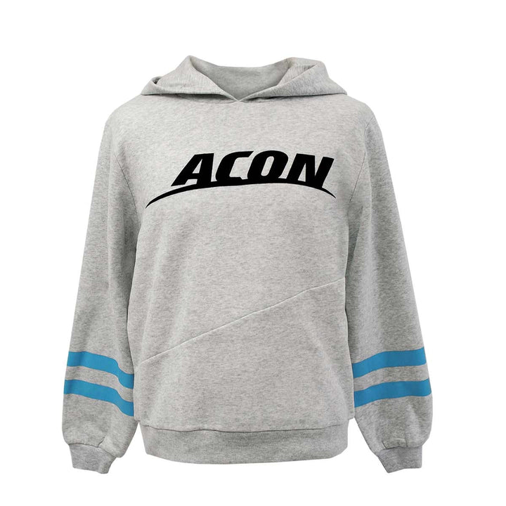 ACON Hoodie - grau/blau - weißer Hintergrund