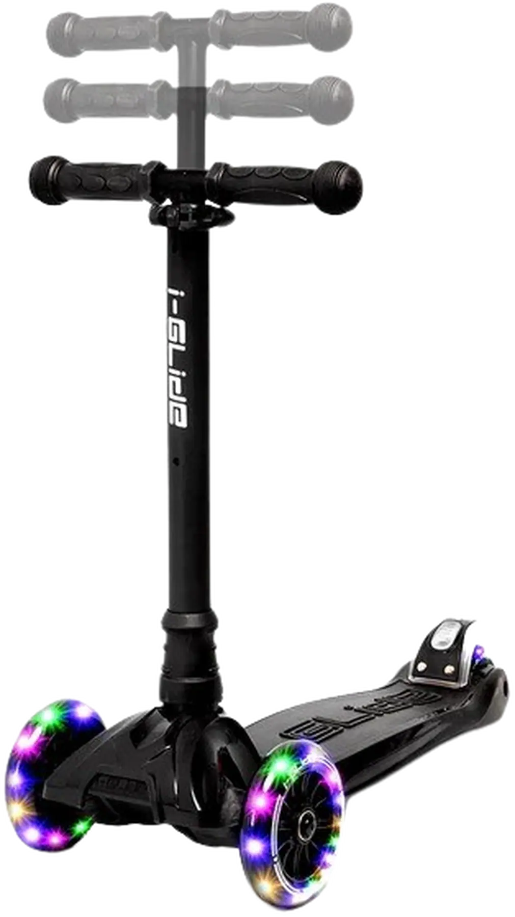 i-Glide Kinder Scooter 3 Rolle Black