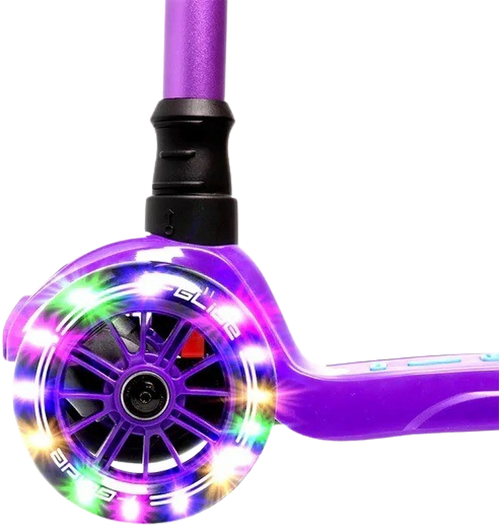 i-Glide Kinder Scooter 3 Rolle Purple/Blue