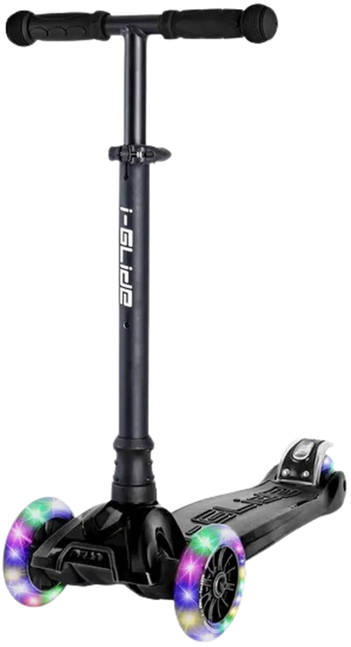 i-Glide Kinder Scooter 3 Rolle Black