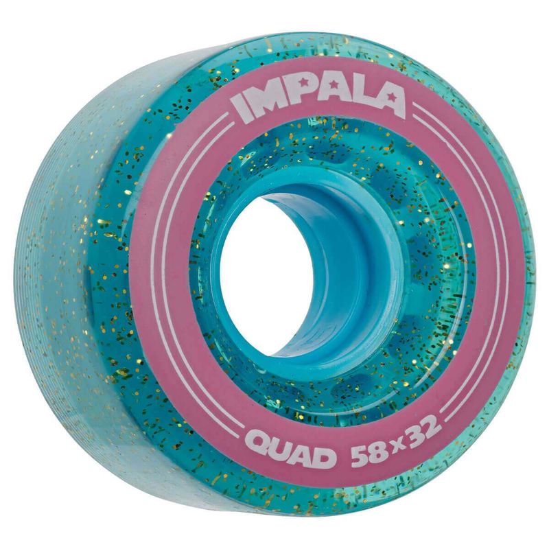 Impala Quad Wheels Holographic 58mm – Skate Rollen, Ansicht 1