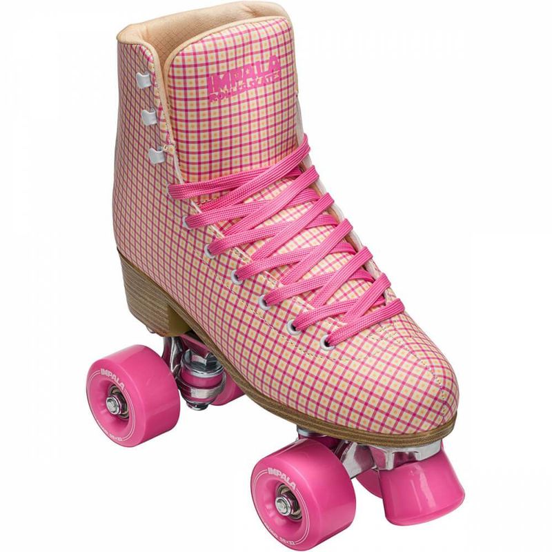 Impala Rollerskates Pink Tartan – Rollschuhe, Ansicht 1